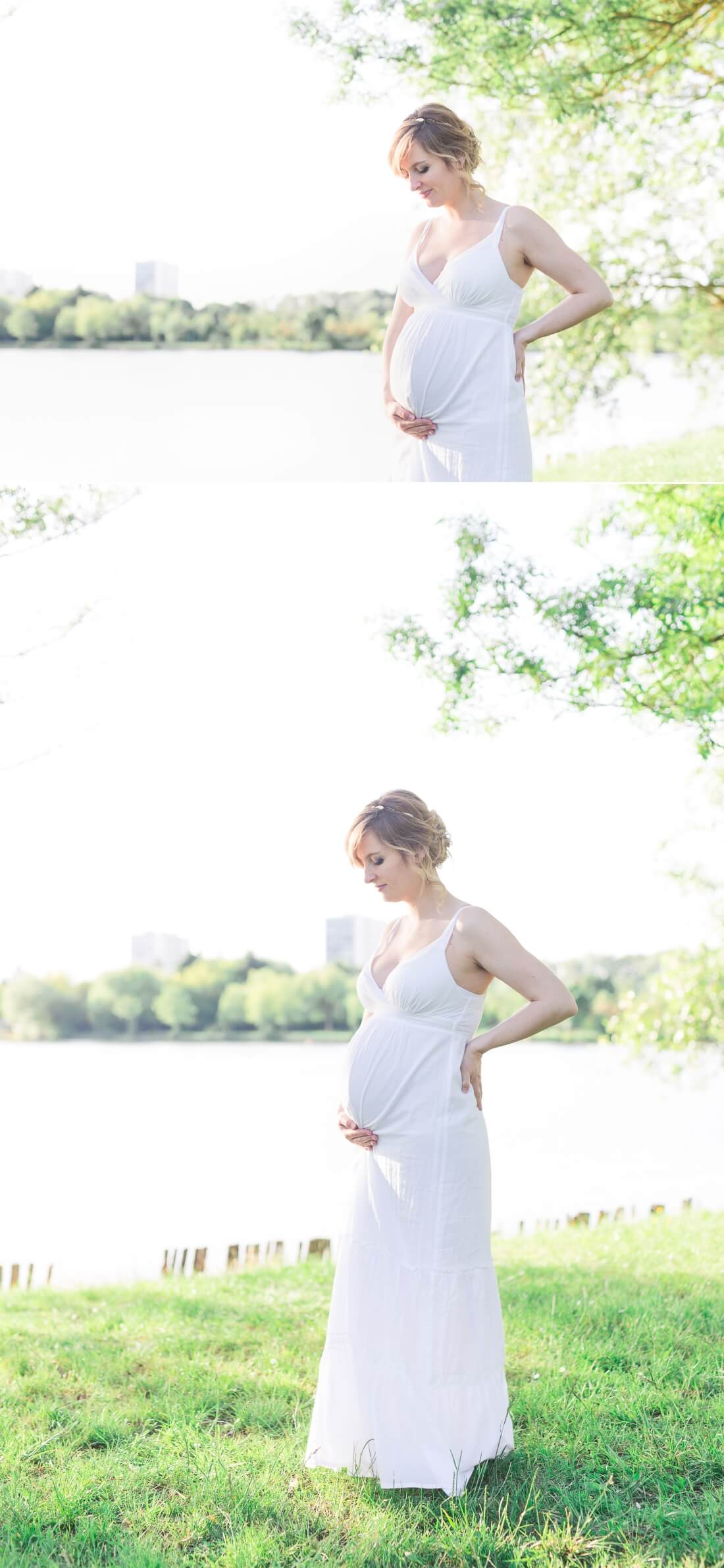 Séance photo grossesse en extérieur à Tours - Photographe maternité Indre et Loire