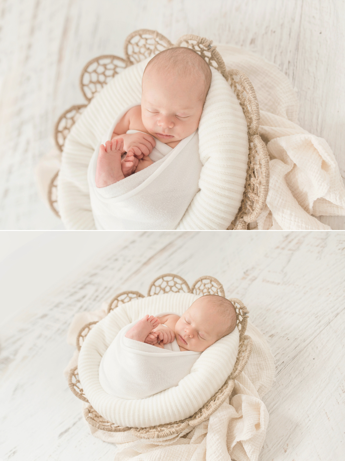 Photographe à Tours - Photos de bébé et nouveau-né en studio par Entre Nous Photographie